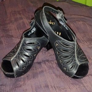 Black Dansko heels